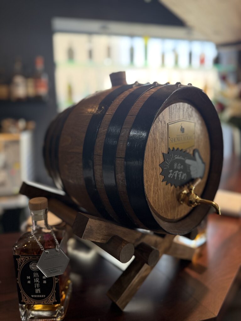 カラオケBAR｜ハイボール菊井、樽出し熟成ウイスキーKIKUI